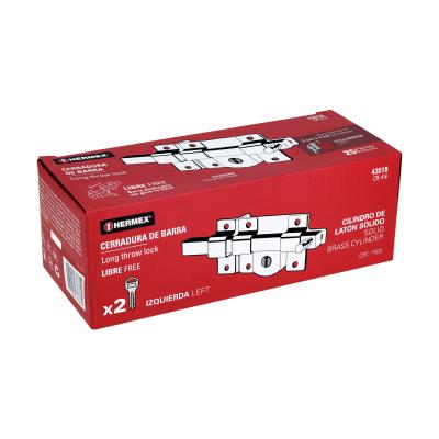 CERRADURA DE BARRA LIBRE IZQUIERDA HERMEX (43518)