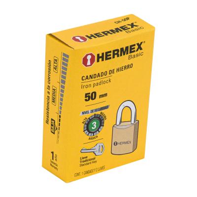 CANDADO CORTO 50MM  HERMEX (23519)