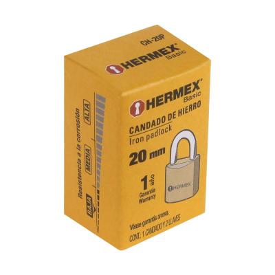 CANDADO DE LATON 20MM CORTO HERMEX (22526)