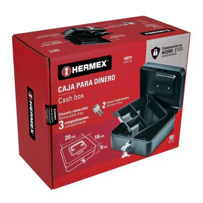 CAJA PARA DINERO HERMEX (43074)