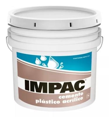 CEMENTO PLÁSTICO ACRÍLICO 3.8 LTS IMPAC
