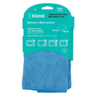 TOALLA MICROFIBRA 40X40 KLINTEK (57065)