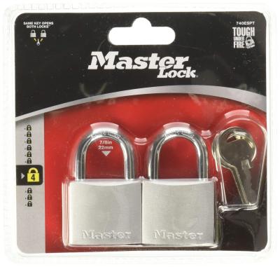 CANDADO MASTER 740-T 2 PIEZAS (ML246)