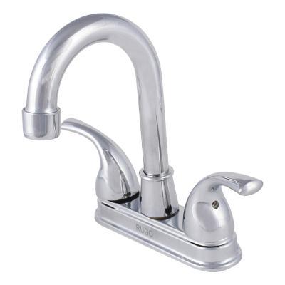 Mezcladora Para Lavabo Tipo Bar 4 Bronce Rugo (241P)