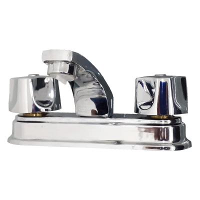 MEZCLADORA LAVABO 4 BRONCE  TAURO RUGO