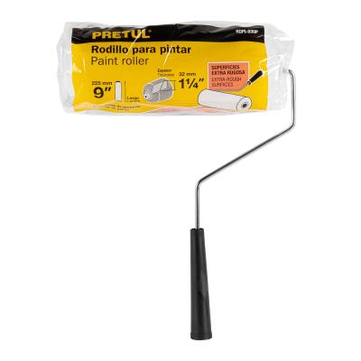 RODILLO PARA PINTAR 9 X 1-1/4 SUPERFICIE EXTRARUGOSA PRETUL (28037)