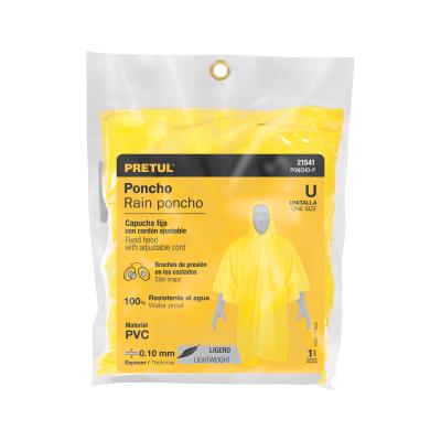 IMPERMEABLE DELGADO PONCHO PRETUL (21541)