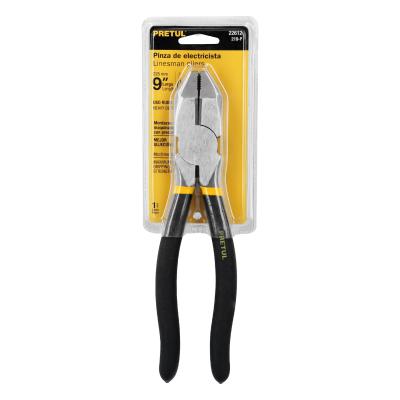 PINZA PESADA DE ELECTRICISTA 9 PRETUL (22612)