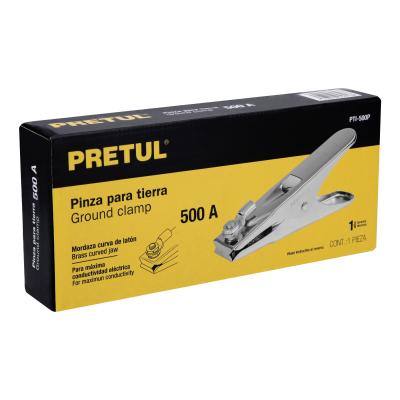 PINZA PARA TIERRA DE 500A PRETUL (24235)
