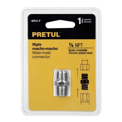 NIPLE UNIVERSAL 1/4 PRETUL (27025)