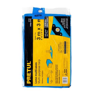 LONA 3 X 3 AZUL PRETUL (23732)