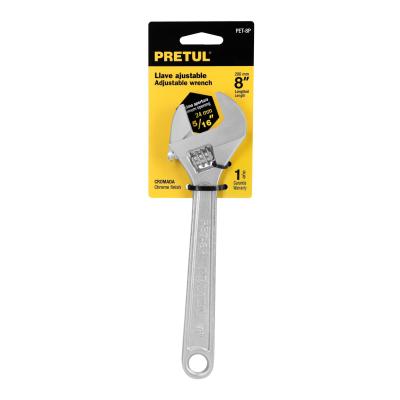 LLAVE PERICO CROMADO 8 PRETUL (21815)