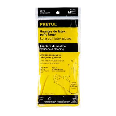 GUANTES DE LATEX PARA LIMPIEZA MED PRETUL (23260)