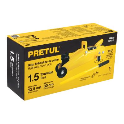 GATO HIDRÁULICO 1.5 TONELADAS PRETUL (22070)