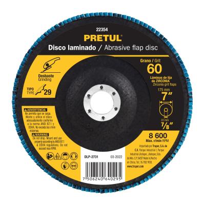 DISCO LAMINADO 7 GRANO 60 (22354)