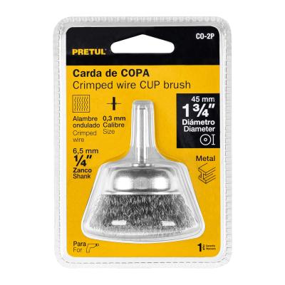 CARDA DE COPA ALAMBRE GRUESO 1-3/4 PRETUL (21004)