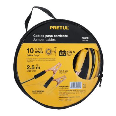 CABLES PASA CORRIENTE  2.5M PRETUL (22808)
