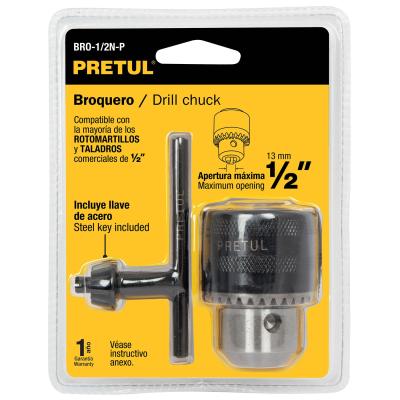 BROQUERO DE 1/2 CON LLAVE PRETUL (27038)