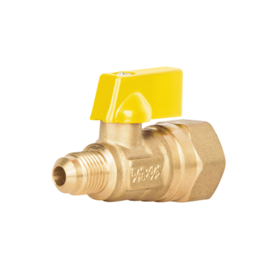 VALVULA DE CONTROL PARA GAS DE LATÓN 5/16 X 1/2 FOSET (41060)