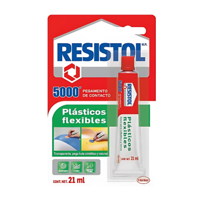 RESISTOL 5000 PLÁSTICOS FLEXIBLES 21 ML
