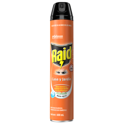 RAID CASA Y JARDIN BASE AGUA 400ML (75090)