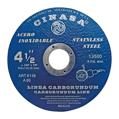 DISCO DE CORTE 4 1/2 CINASA (8136)