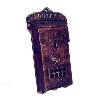 BUZON DE ALUMINIO COBRIZADO MEDIANO (6635)