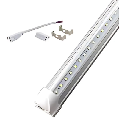 BARRA ALUM 2 LED 1.20M (ALUM)